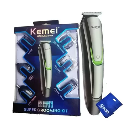 Kemei KM-5033 11 In 1 Electric Hair Clipper Rechargeable Low Noise Hair Trimmer Hair Cutting Machine Beard Shaver Trimer For Men