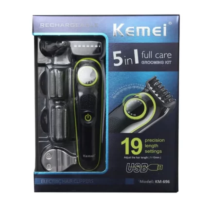 Kemei KM-696 5 in 1 Grooming Kit