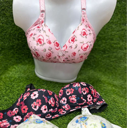 Cotton padded wireless Bra (pack of 2)
