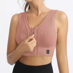 Front Zipper Sports Bra