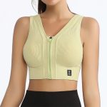 Front Zipper Sports Bra