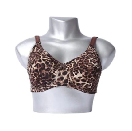 GALAXY NON PADDED BRA ( CHEETA PRINT )
