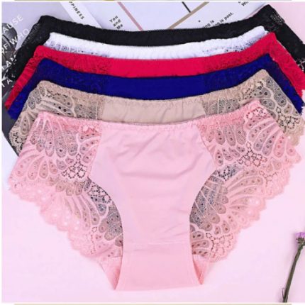 HALf NET COTTON PANTIE