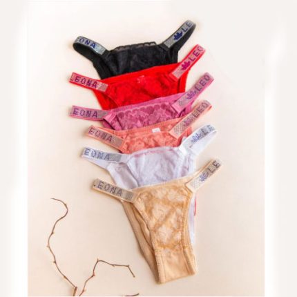 High cut Lace Thong underwear (pack of 3)