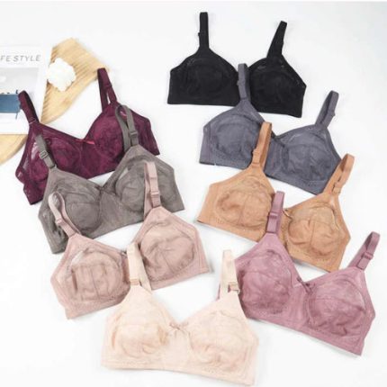 Imported Doreena Full coverage Bra non padded wireless(Pack of 2)