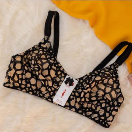 LEOPARD PRINT NET BRA ( pack of two)