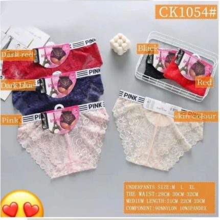 PINK LOVES NET PANTIES