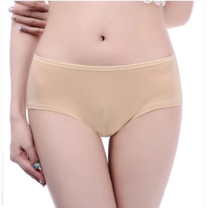 Soft Cotton Underwear Skin Black With Thin Alastic